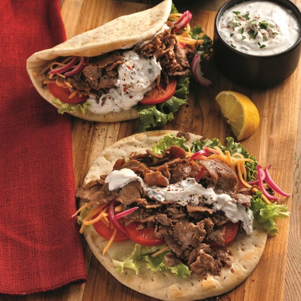 Gyros au bœuf