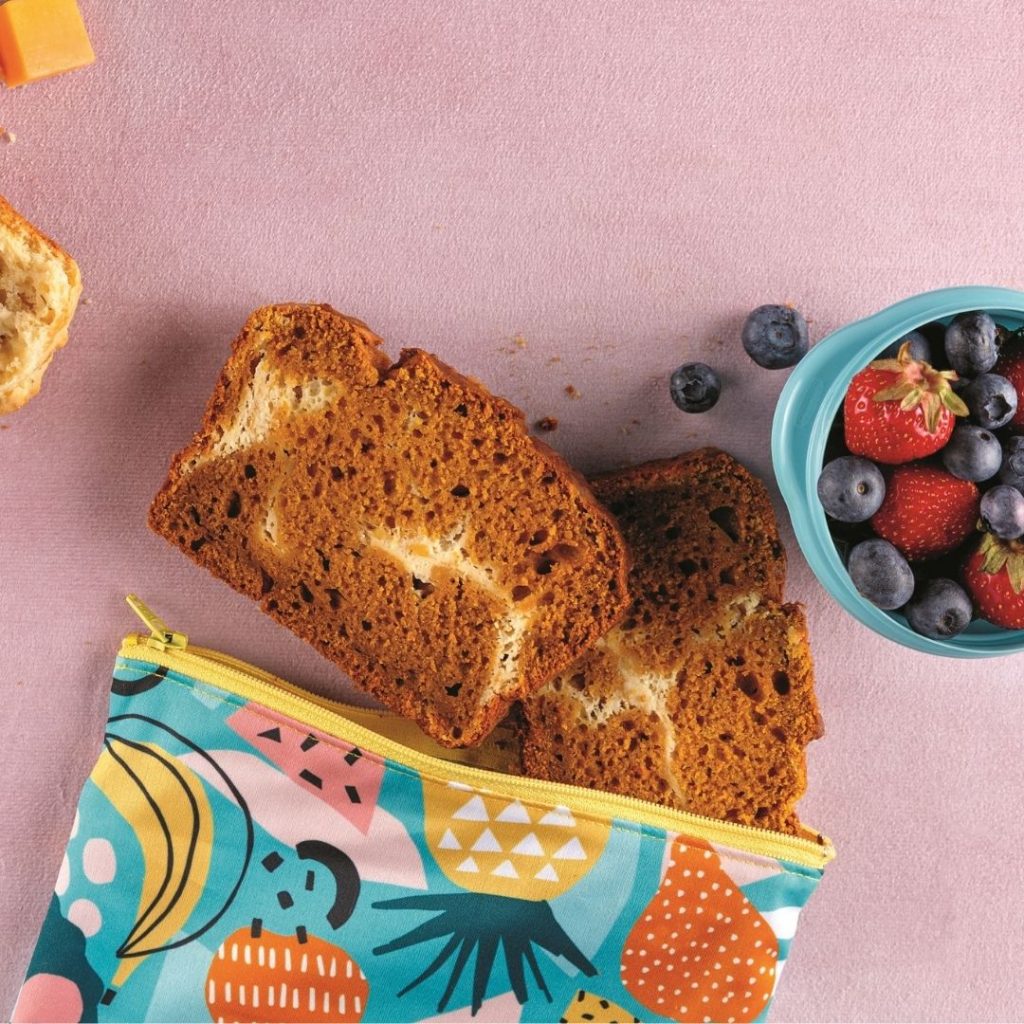 Pain marbré à la citrouille