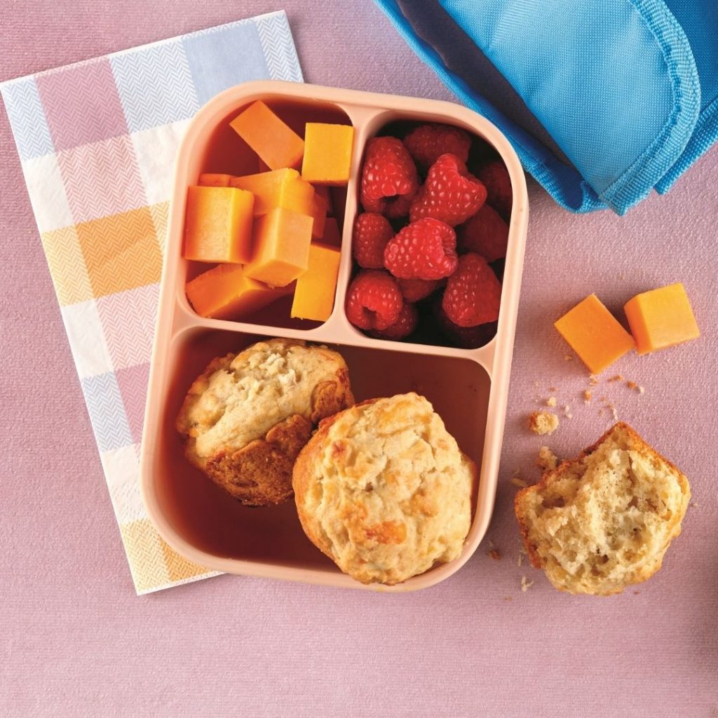 Muffins pommes et cheddar