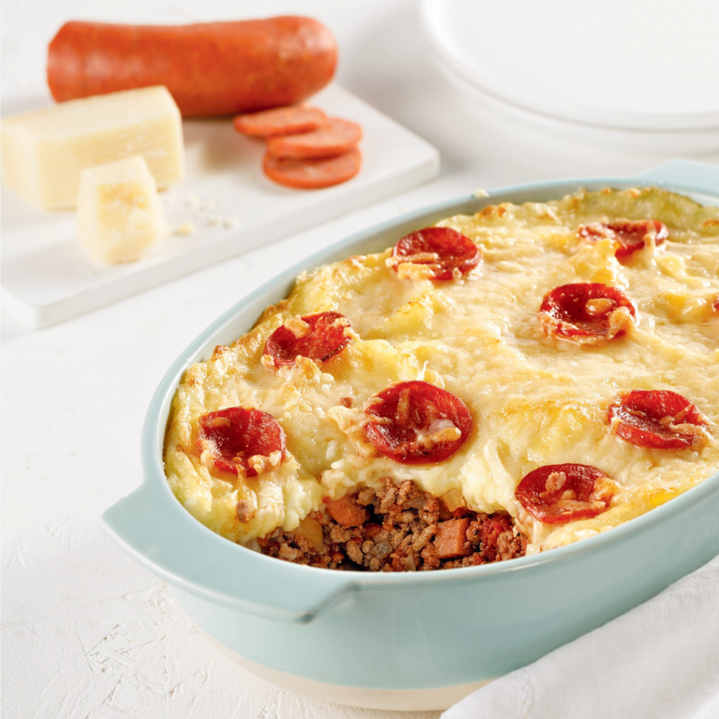 Pâté chinois à la pizza