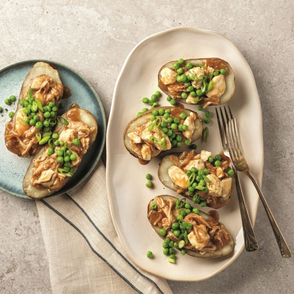 Pommes de terre farcies style galvaude