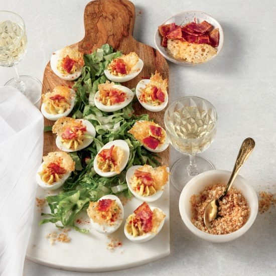 Oeufs farcis à la César