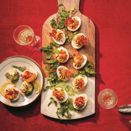 Oeufs farcis à la César