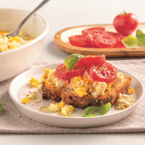 Oeufs au four à la feta