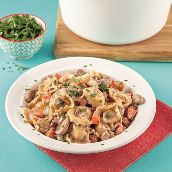 Tortellinis façon boeuf bourguignon