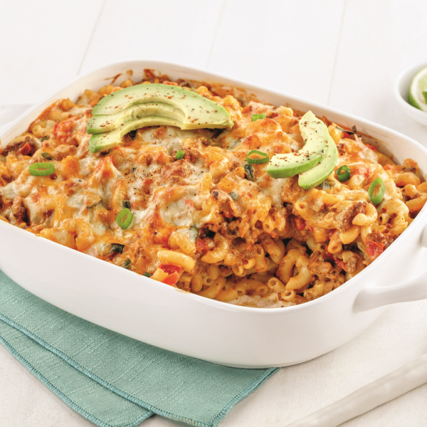 Mac’n cheese style nacho