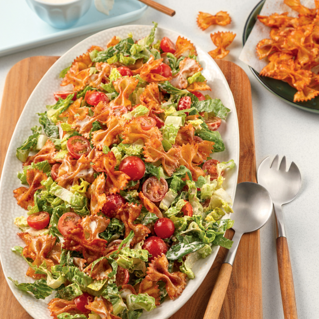 Salade de pâtes croustillantes