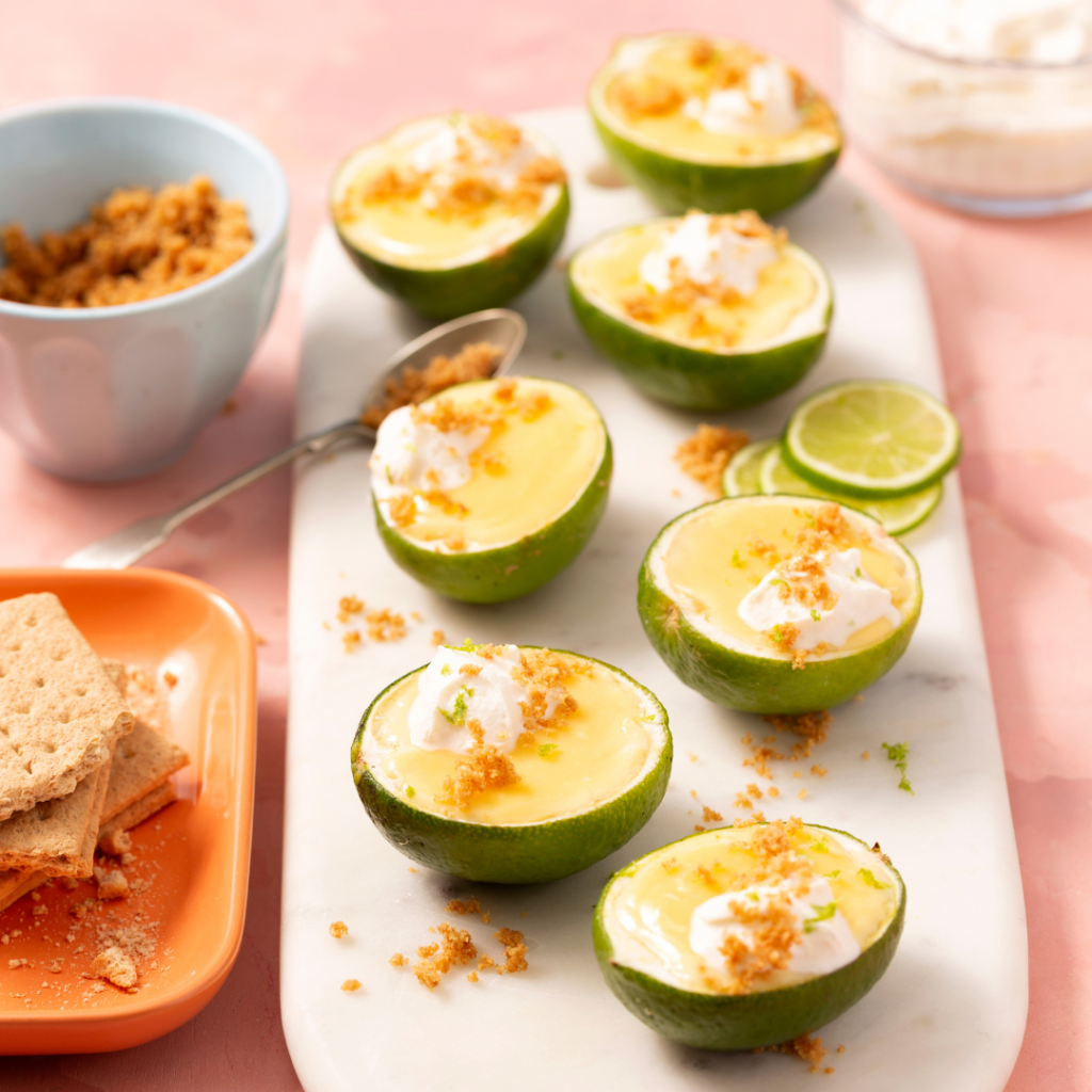 Limes farcies façon Key lime pie