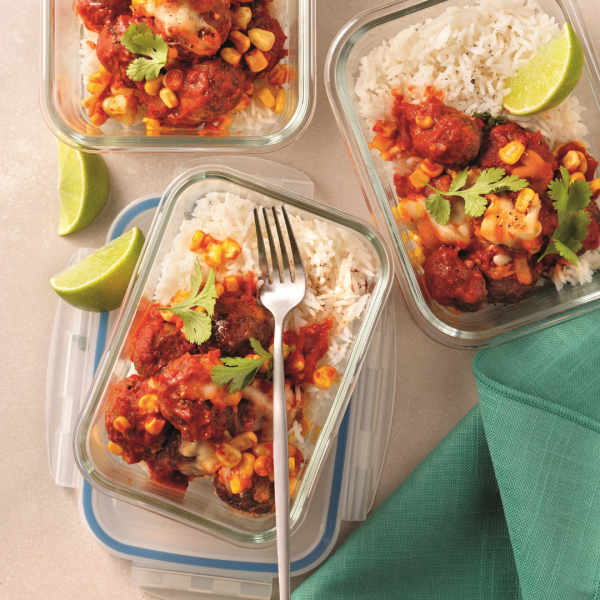 Boulettes style enchiladas