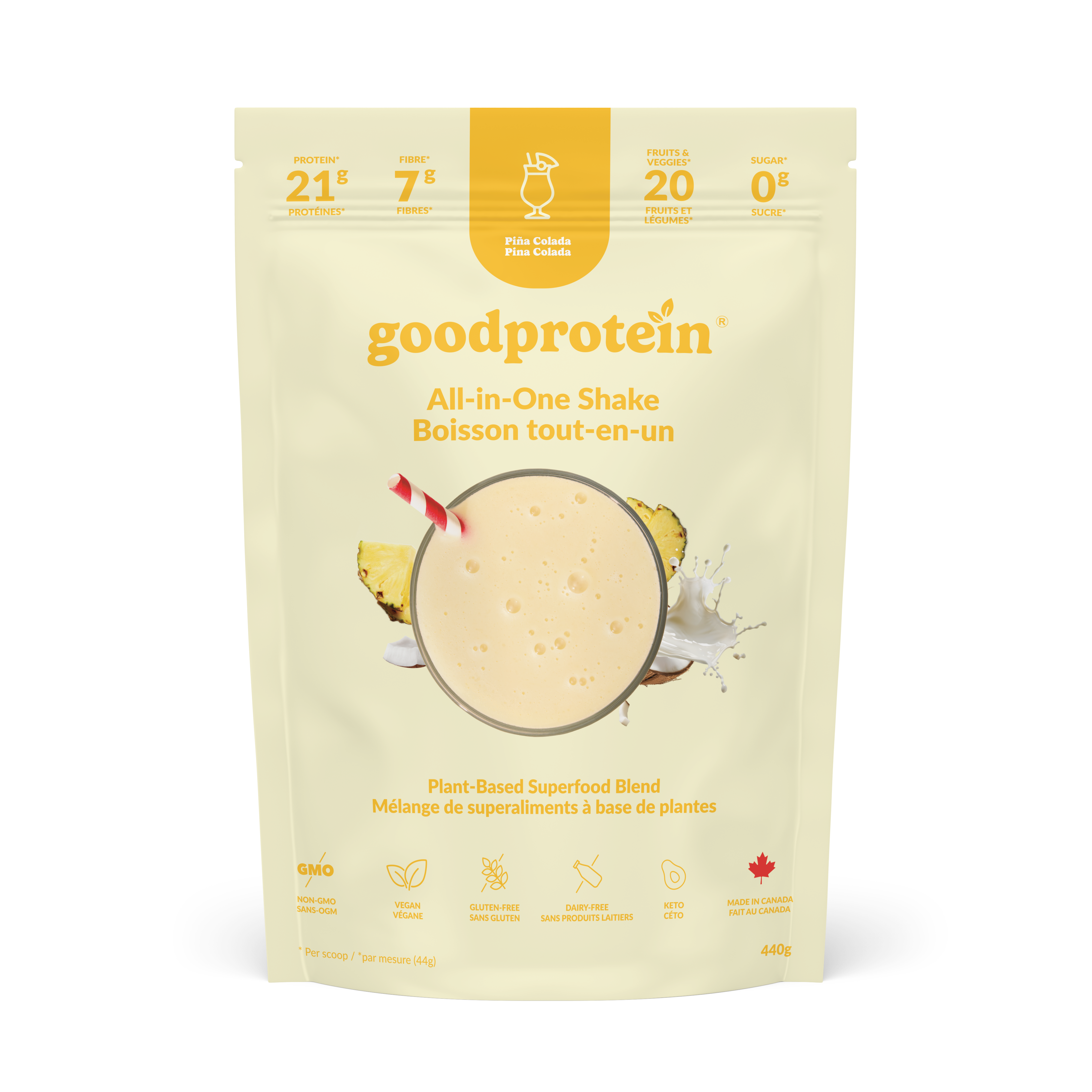 Boisson tout-en-un Pina Colada Good Protein