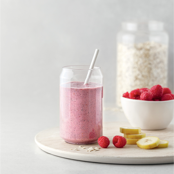 Smoothie aux framboises