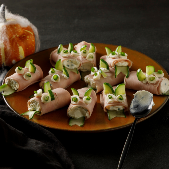 Rouleaux de jambon monstres