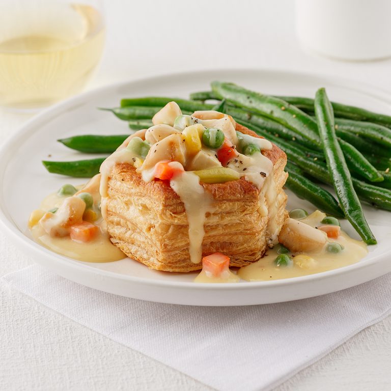 Volauvent au poulet express Les recettes de Caty