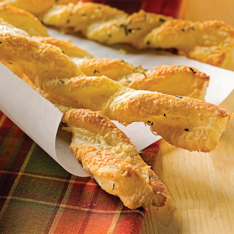 Pailles au parmesan Les recettes de Caty