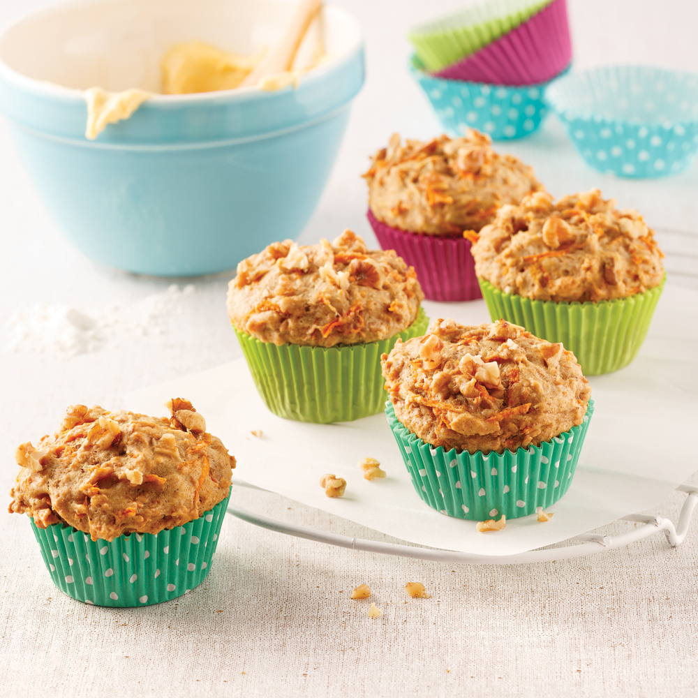 Muffins aux carottes