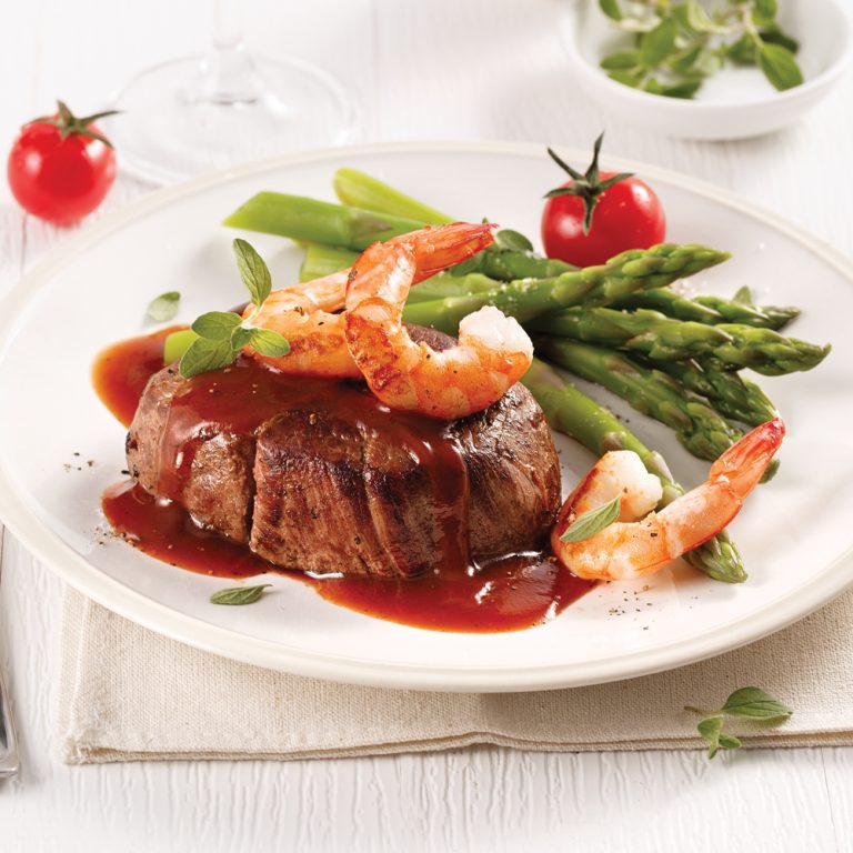 Surf and turf Les recettes de Caty
