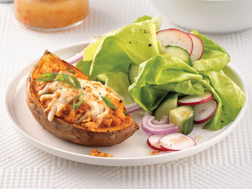 Sloppy Joe sur patates douces