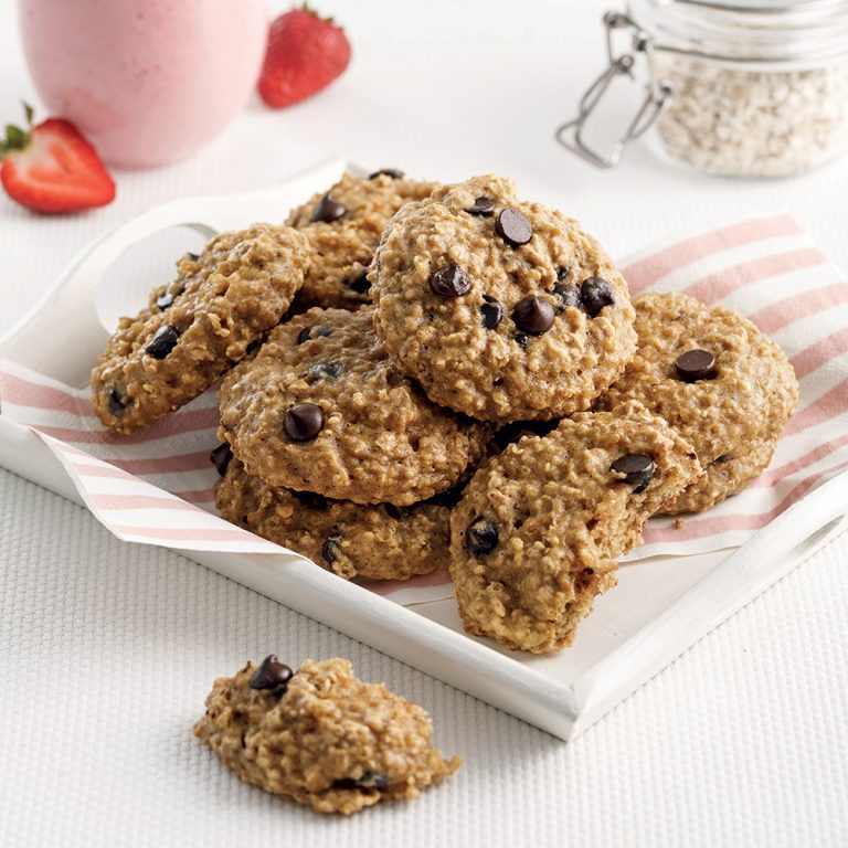 Biscuits déjeuner au quinoa, banane et beurre d'arachide Les recettes