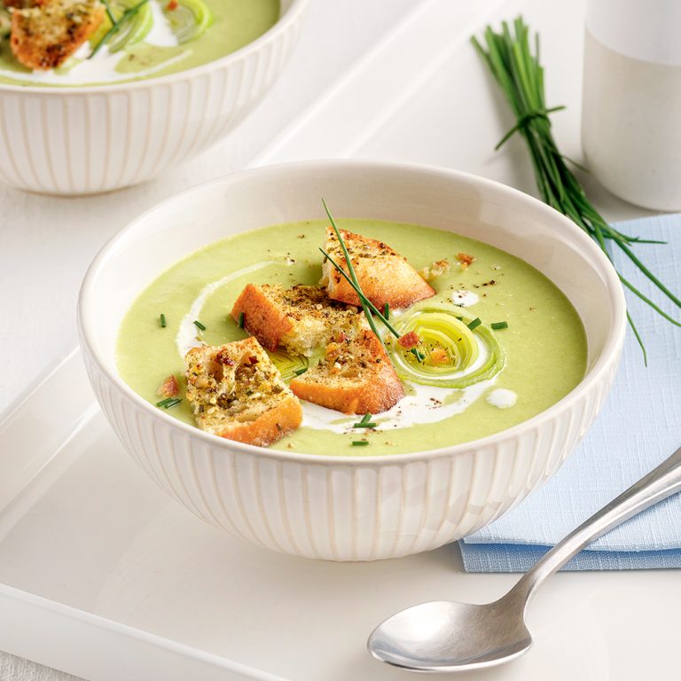 Potage aux poireaux Les recettes de Caty