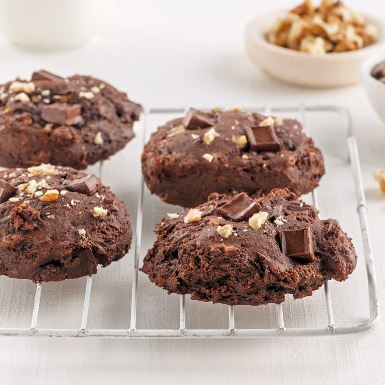 Galettes moelleuses au chocolat Les recettes de Caty