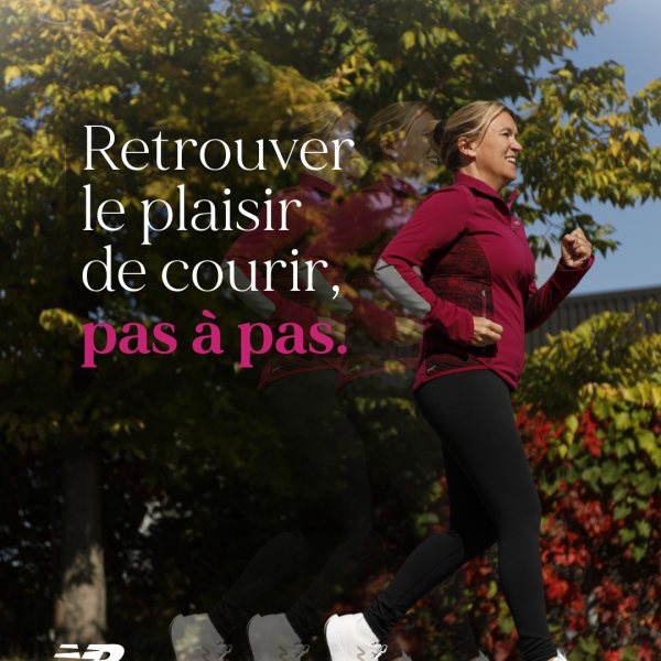 Retrouver le plaisir de courir , pas à pas