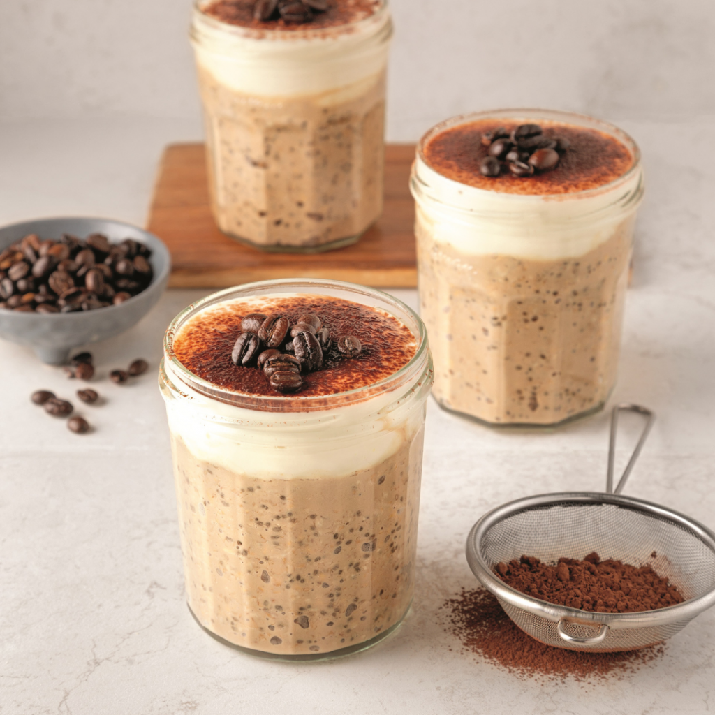 Gruau overnight au tiramisu