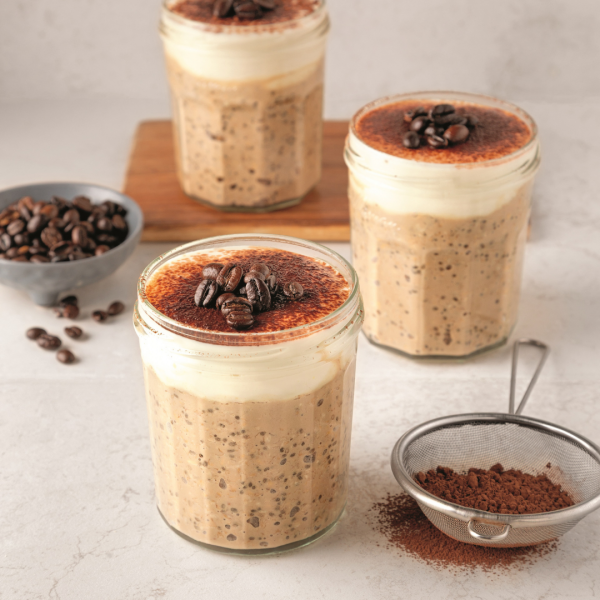 Gruau overnight au tiramisu