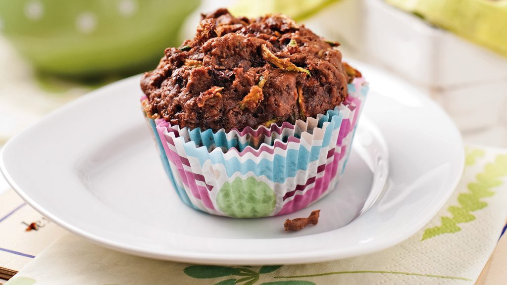 Muffins moelleux au chocolat et ingrédient magique