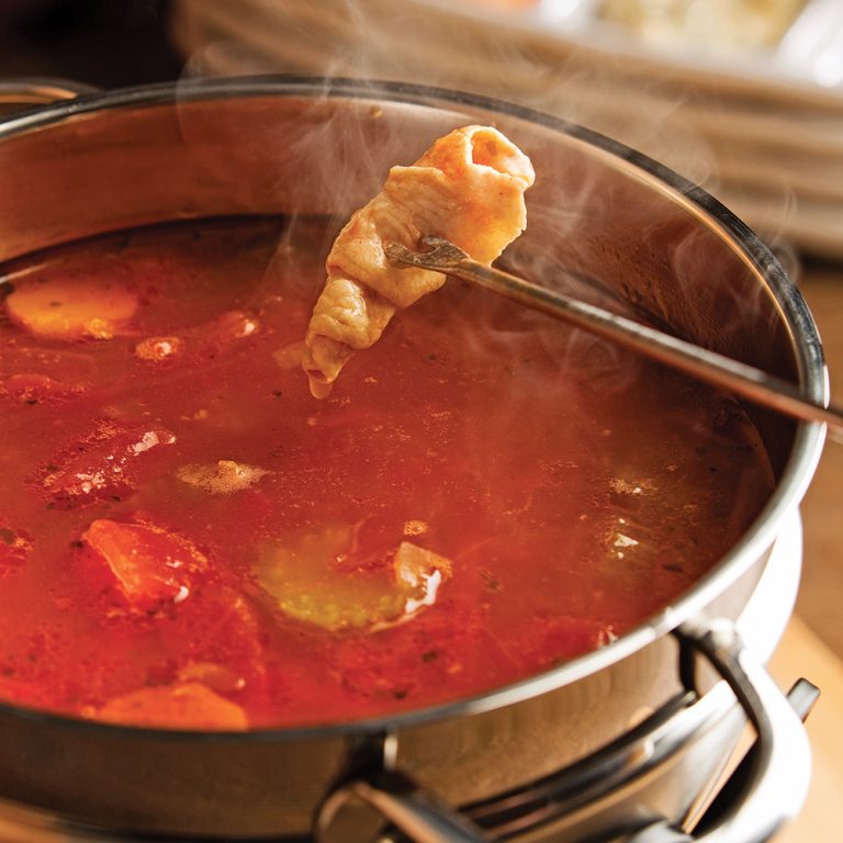 Bouillon pour fondue arrabbiata Je Cuisine