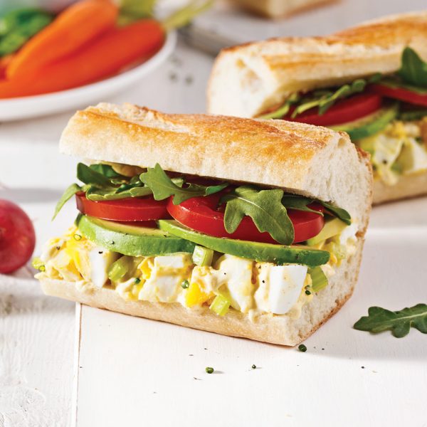 Sandwichs aux oeufs Je Cuisine
