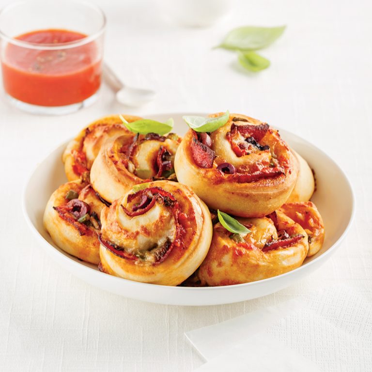 Roulades de pizza toute garnie à congeler Je Cuisine