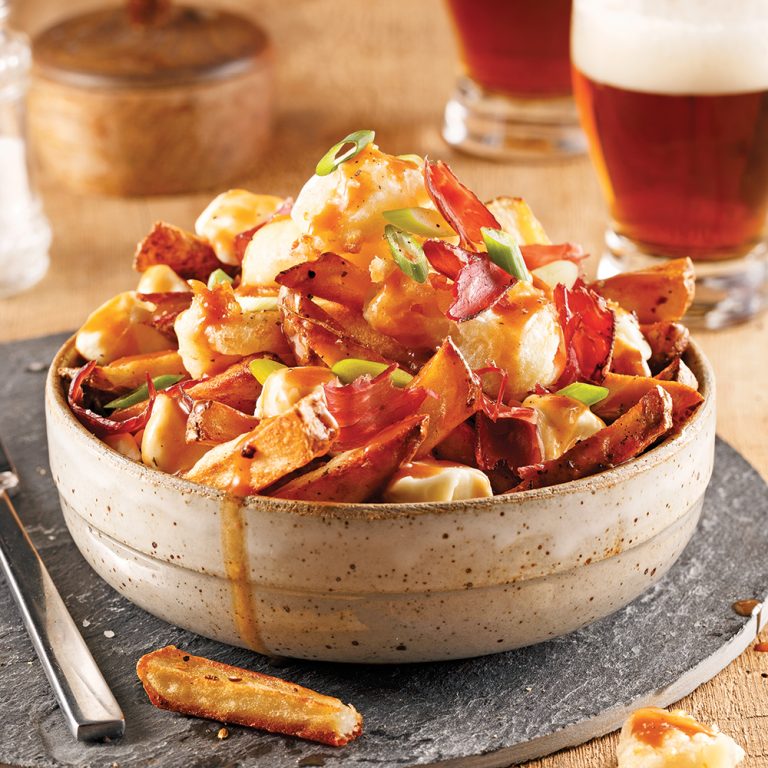 Poutine au fromage croustillant - Je Cuisine