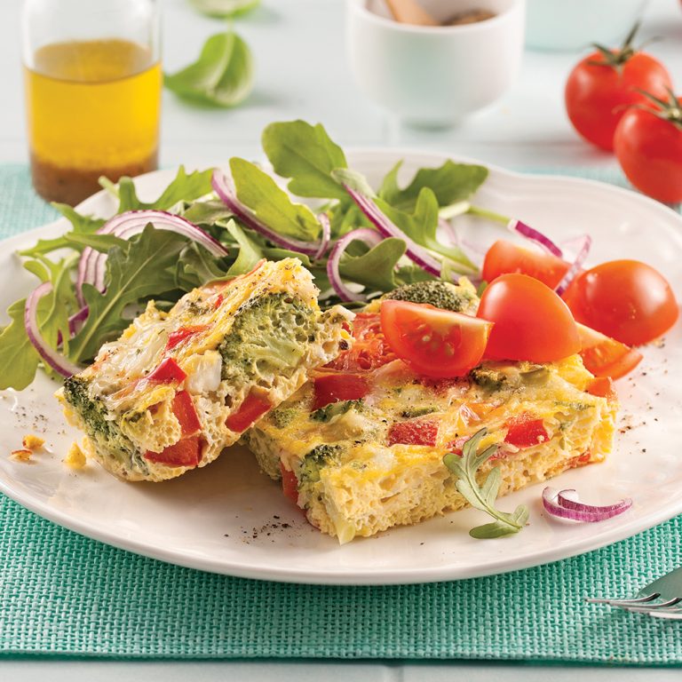 Omelette extra légumes à la mijoteuse Je Cuisine