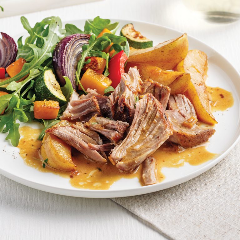 Épaule de porc braisée à la poire Je Cuisine
