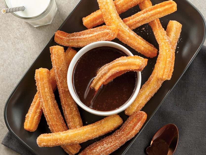 Churros cannelle et sucre
