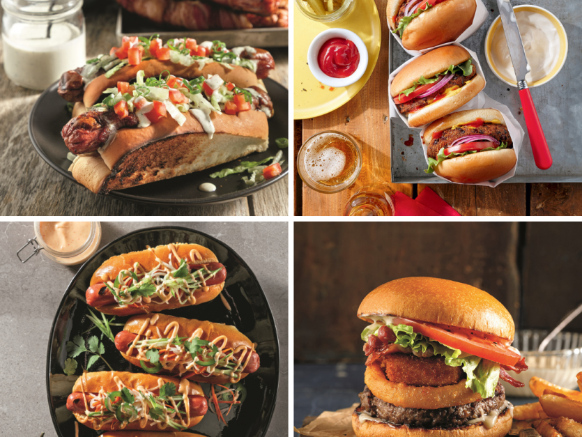 8 burgers et hot-dogs pour un party BBQ réussi