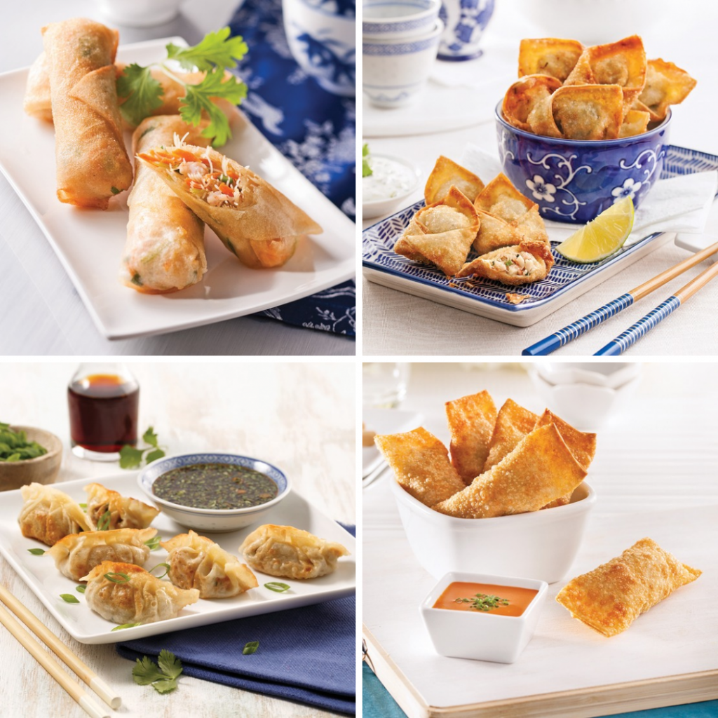 10 recettes d’egg rolls, wontons et dumplings à congeler