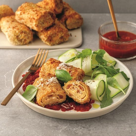 Lasagnes roulées croustillantes à l’air fryer