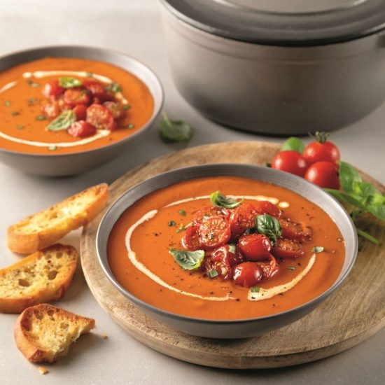 Crème de tomates rôties