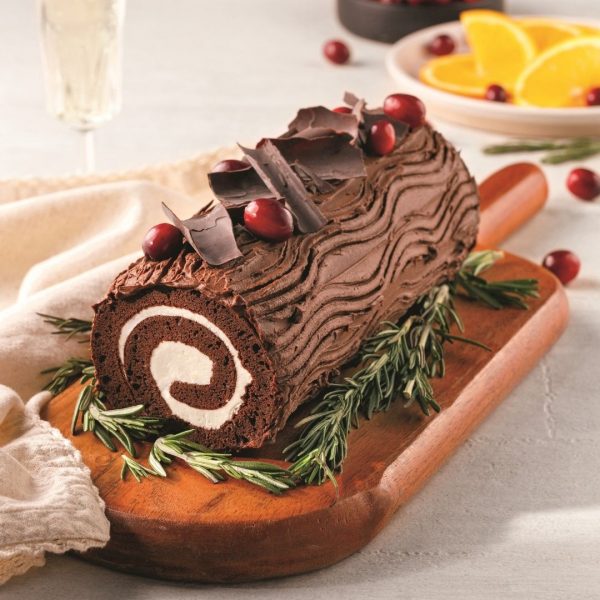 Bûche de Noël au chocolat