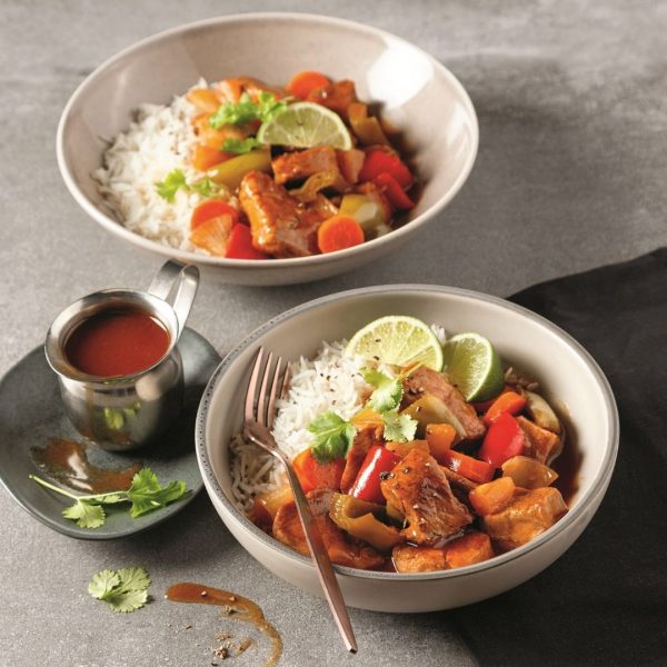 Porc aigre-doux à la mijoteuse