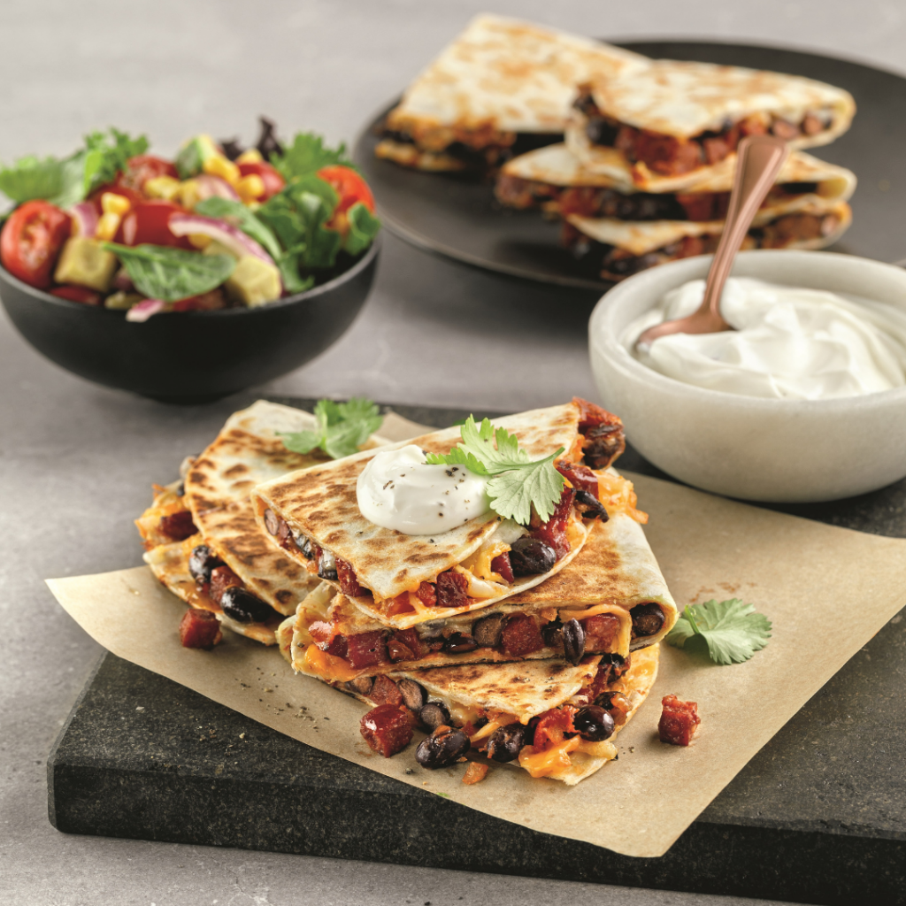 Quesadillas au chorizo