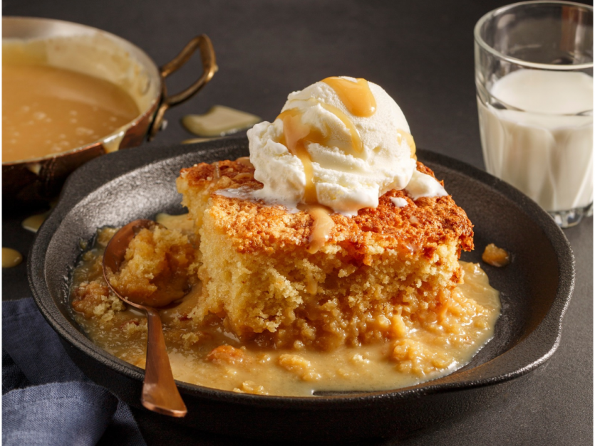 Pouding chômeur au sucre à la crème