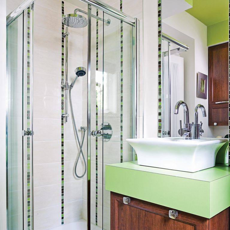 Construire une douche en céramique Je