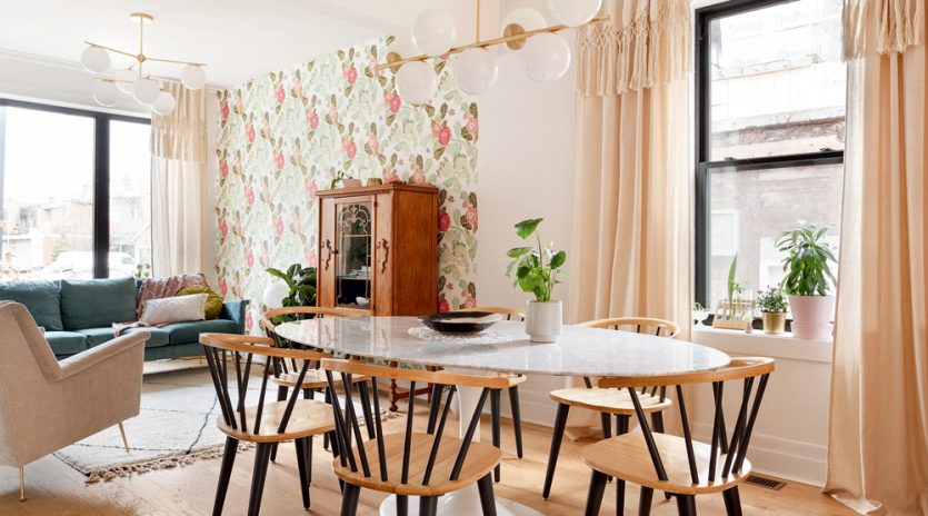 Visite d’une maison rétro, ludique… et colorée!