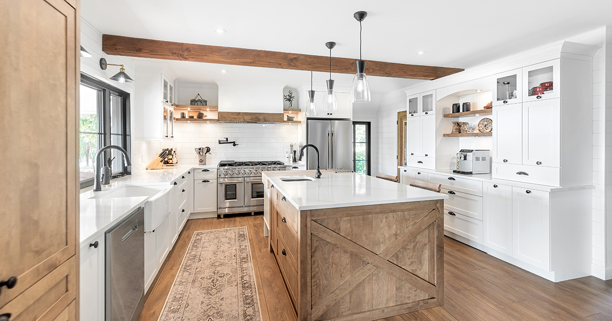 Cuisine Style Campagne Moderne