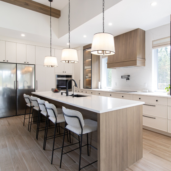 Modernité classique dans la cuisine