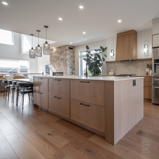 Atmosphère conviviale dans la cuisine