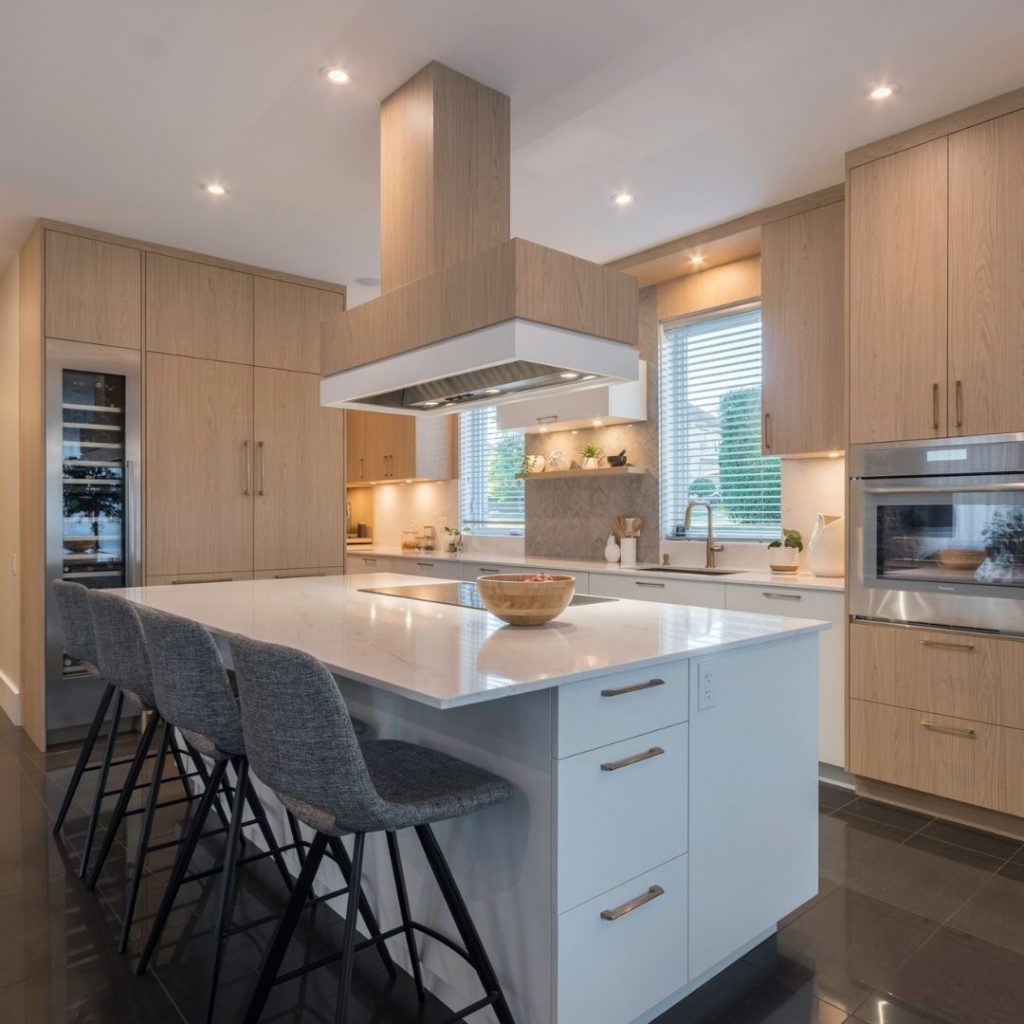 Confort moderne dans la cuisine
