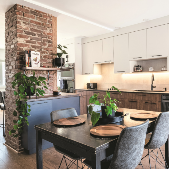 Une cuisine au caractère révélé